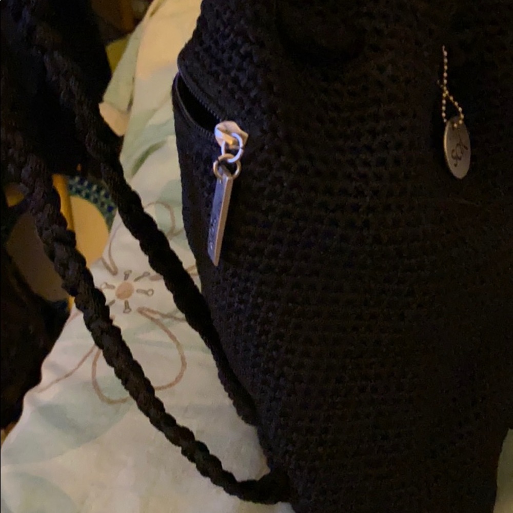 The sack crochet backpack